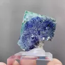 Natural Phantom Fluorite and Jamstenite coexist comes from Yaogangxian,Hunan 25*20*25MM - image 5