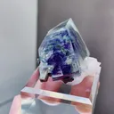 Natural Phantom Fluorite and Quartz coexist comes from Yaogangxian,Hunan 45*30*30MM - image 6