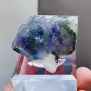 Natural Phantom Fluorite and Quartz coexist comes from Yaogangxian,Hunan 45*30*30MM - image 7