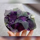 Natural Phantom Fluorite and Quartz coexist comes from Yindu,Inner Mongolia 145*40*85MM - image 4
