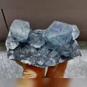 Natural Phantom Fluorite and Quartz Symbiosis comes from Fujian,China 105*60*50MM - image 3