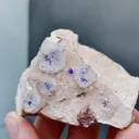 Natural Phantom Fluorite comes from Fujian,China 48*30*45MM - image 3