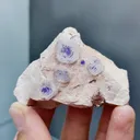 Natural Phantom Fluorite comes from Fujian,China 48*30*45MM - image 1