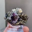 Natural Phantom Fluorite comes from Yaogangxian,Hunan 40*20*25MM - image 3