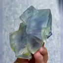 Natural Phantom Fluorite comes from Yaogangxian,Hunan 75*60*80MM - image 3