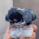 Natural Phantom Fluorite  comes from Yindu, Inner Mongolia 50*30*20MM - image 3