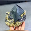 Natural Phantom Fluorite comes from Yindu,Inner Mongolia 100*90*70MM - image 2