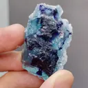 Natural Phantom Fluorite  comes from Yindu,Inner Mongolia 25*20*40MM - image 4