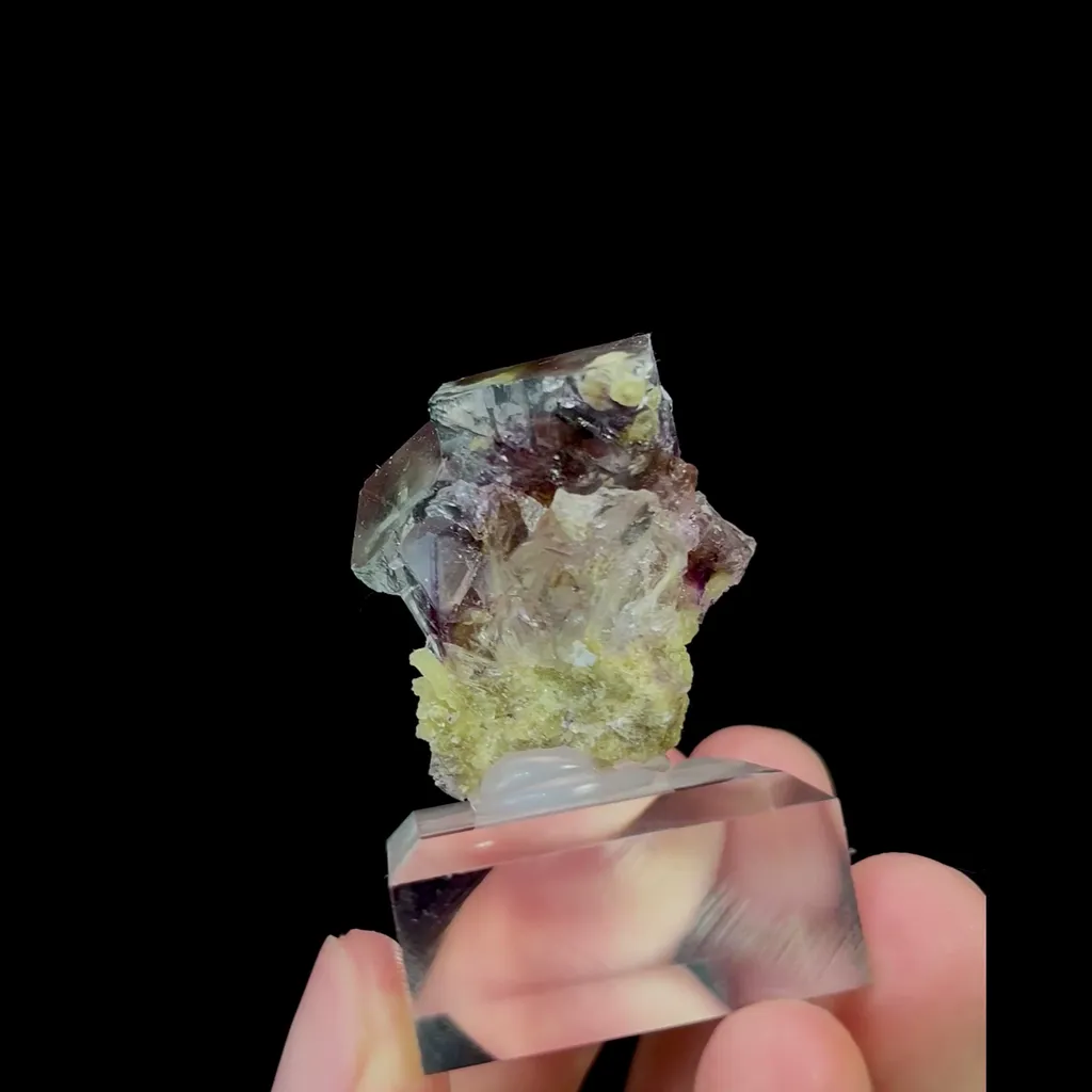Natural Phantom Fluorite Mineral Specimen,High Quality Specimen,YINDU,INNER MONGOLIA,CHINA(30*21*30mm) - image 3