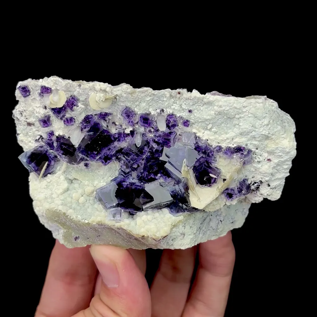 Natural Phantom Fluorite Mineral Specimen,High Quality Specimen,YINDU,INNER MONGOLIA,CHINA(96*55*29mm) image