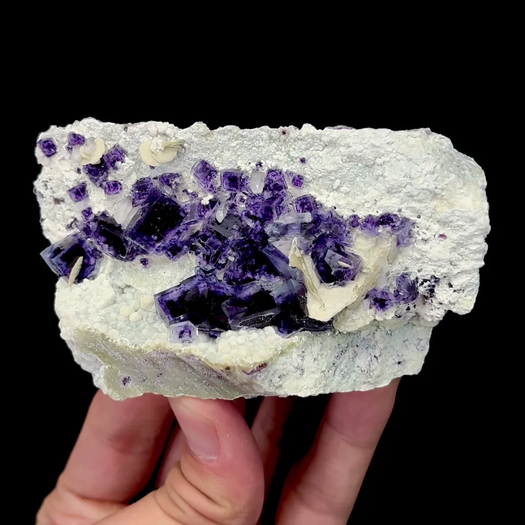 Natural Phantom Fluorite Mineral Specimen,High Quality Specimen,YINDU,INNER MONGOLIA,CHINA(96*55*29mm) - image 4