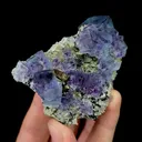 Natural Phantom Fluorite,Cube Mineral Specimen,High Quality Specimen:YINGDU,China (75*50*24mm) - image 3