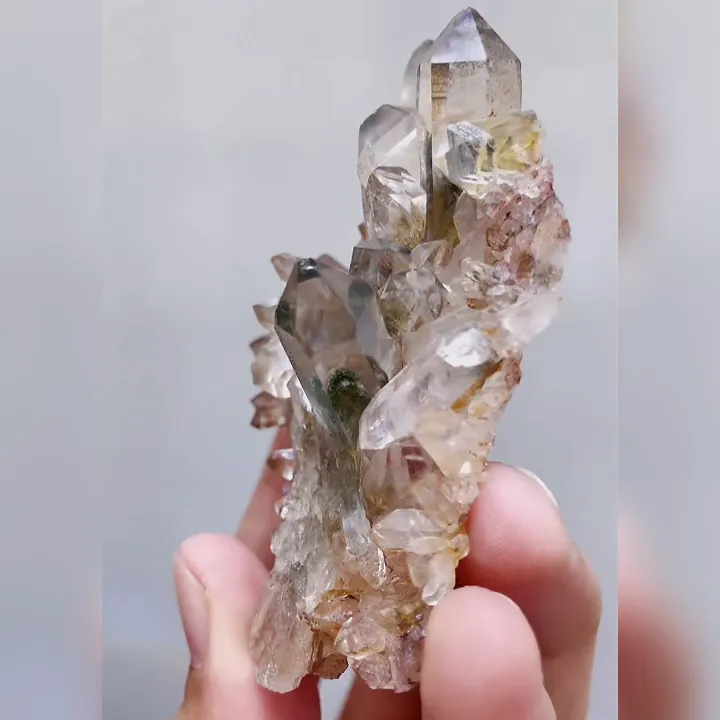 Natural Phantom Quartz comes from Brazil 50*80*20MM - image 4