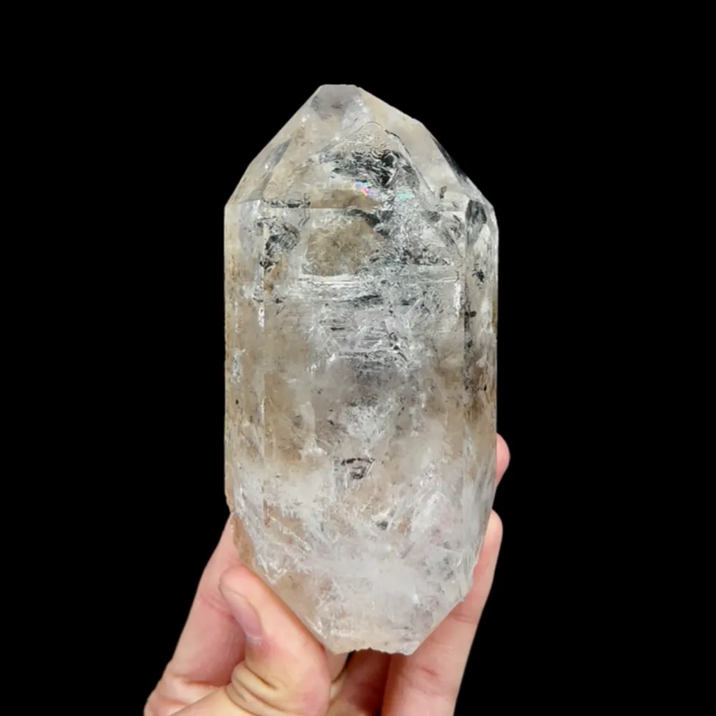 Natural Phantom Quartz, Mineral Specimen:Guizhou,China (60*125*40MM) image