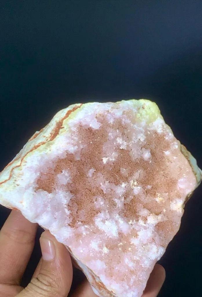 Natural Pink Aragonite Specimen, Raw Aragonite, Aragonite Jewelry, Aragonite Cluster, Minerals Specimen From Afghanistan - - image 7