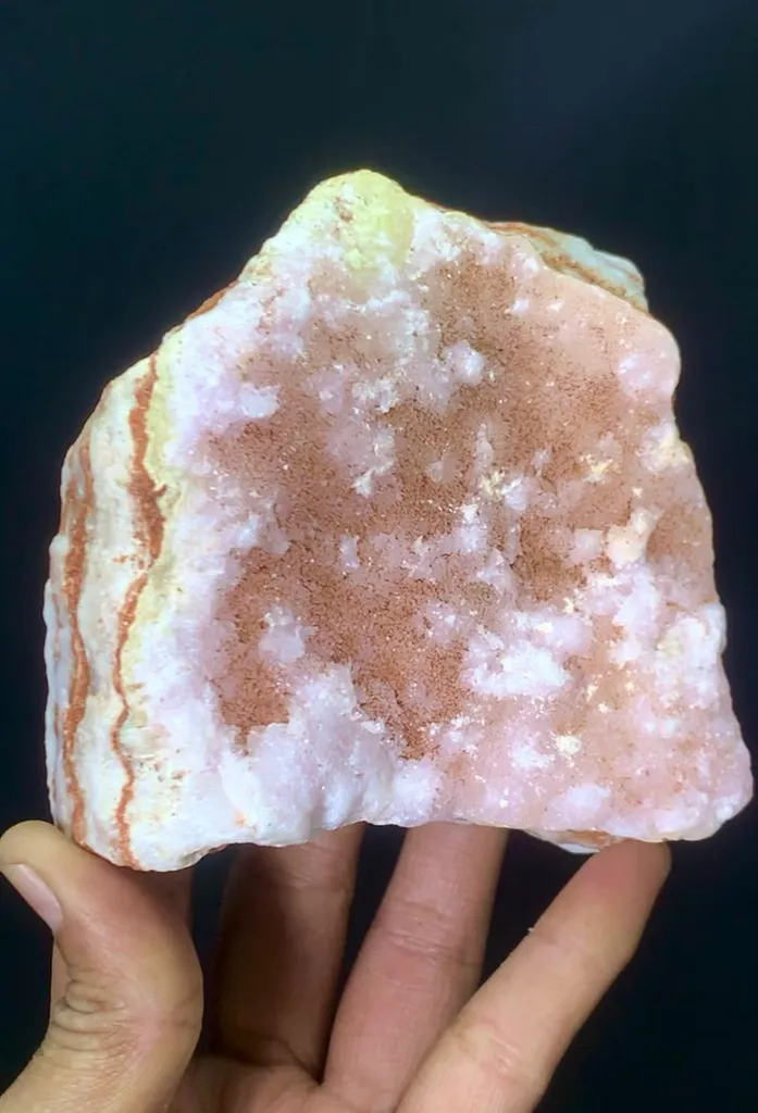 Natural Pink Aragonite Specimen, Raw Aragonite, Aragonite Jewelry, Aragonite Cluster, Minerals Specimen From Afghanistan - - image 5