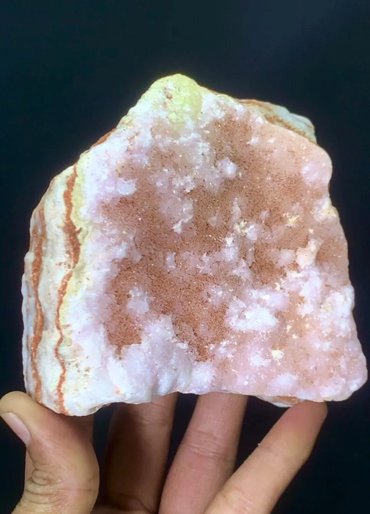 Natural Pink Aragonite Specimen, Raw Aragonite, Aragonite Jewelry, Aragonite Cluster, Minerals Specimen From Afghanistan - - image 4