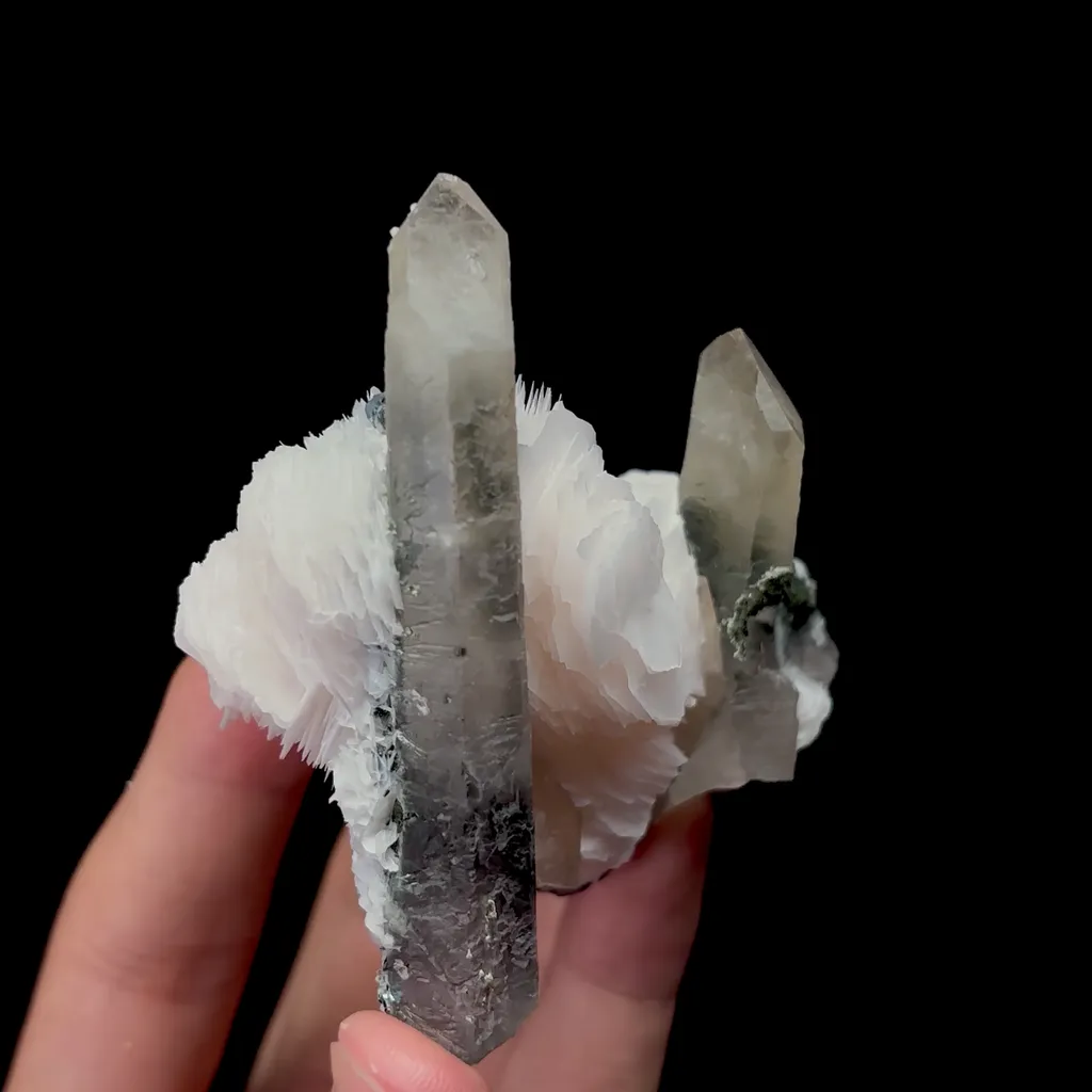 Natural Pink Calcite and Crystal Mineral Specimen,High Quality Specimen,DONGWU BANNER,INNER MONGOLIA,CHINA(81*57*75mm) - image 3