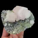 Natural Pink Calcite and Fluorite, Mineral Specimen:Fujian,China (90*70*65MM) - image 3