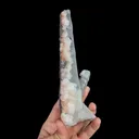 Natural Pink Calcite and Quartz, Mineral Specimen: Inner Mongolia,China (105*200*60MM) - image 5
