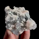 Natural Pink Calcite and Quartz, Mineral Specimen:Yaogangxian,Hunan (55*60*30MM) - image 4