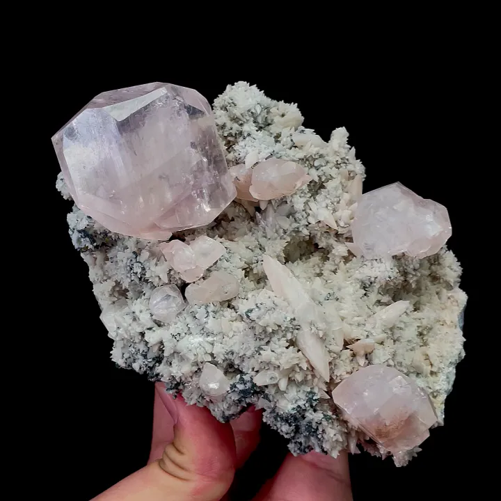 Natural Pink Calcite, Mineral Specimen:Daye,Hubei (100*130*65MM) - image 5