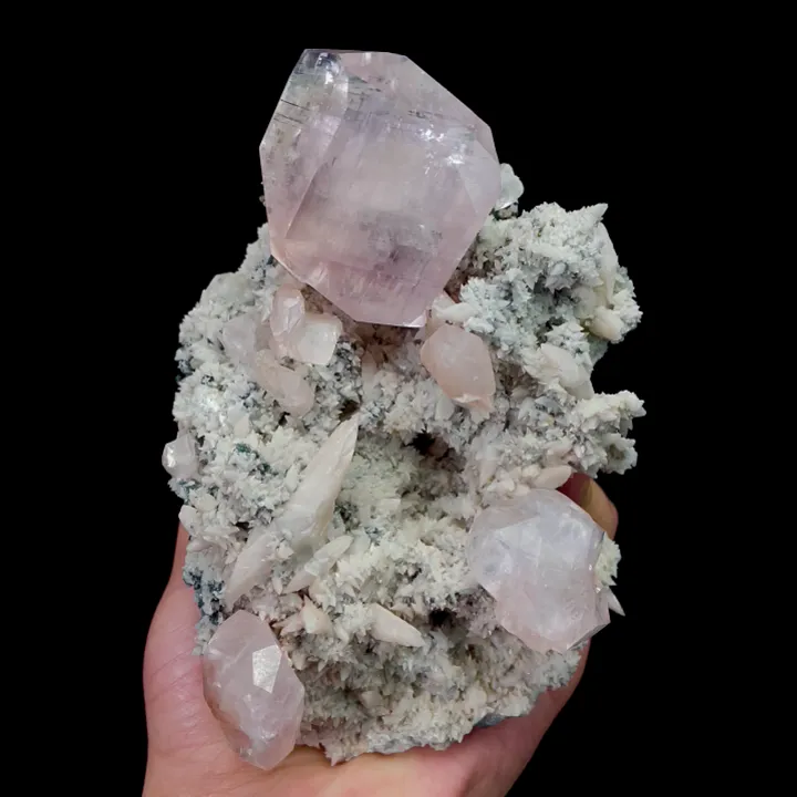 Natural Pink Calcite, Mineral Specimen:Daye,Hubei (100*130*65MM) - image 6