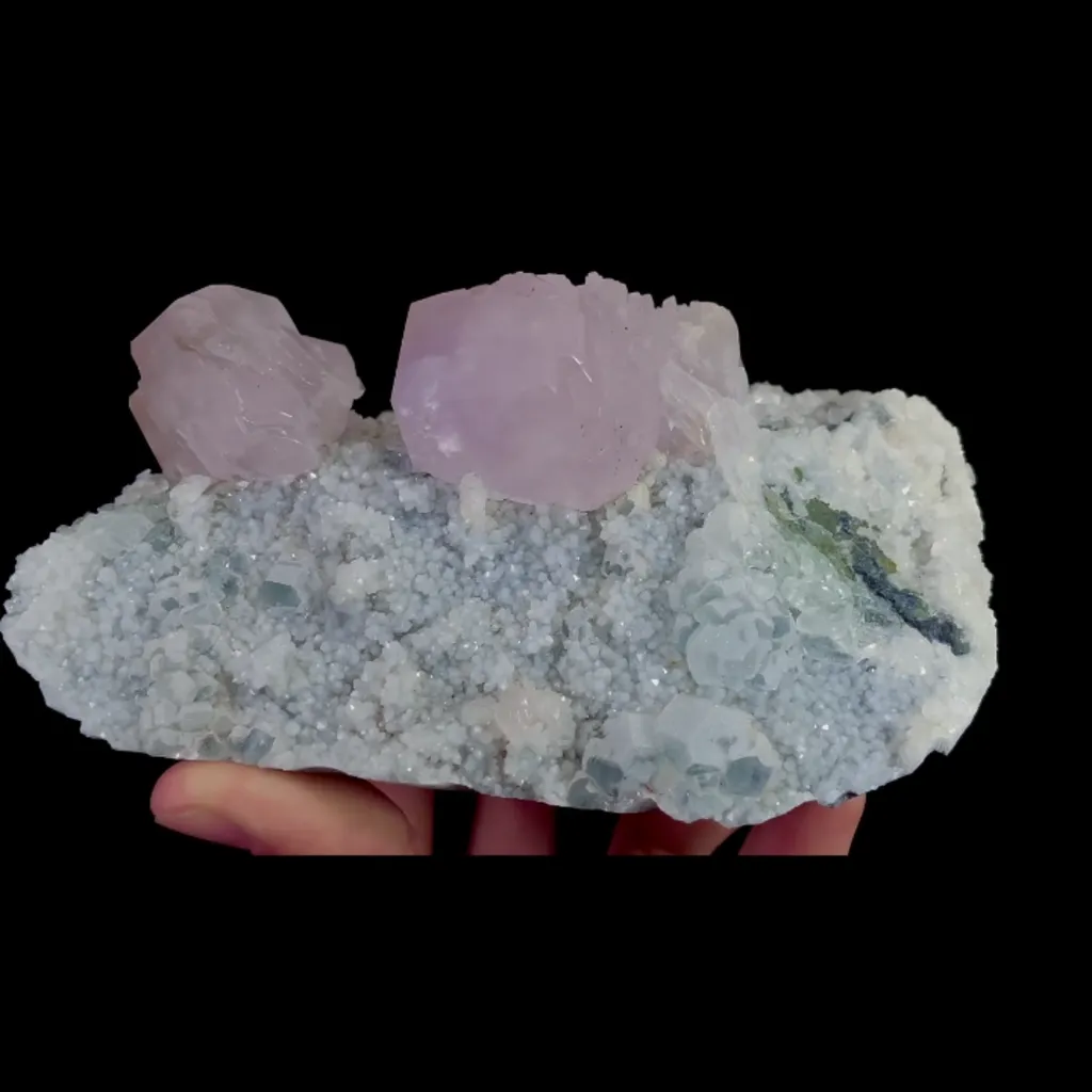 Natural Pink Calcite, Mineral Specimen:Fujian,China (150*85*65MM) image