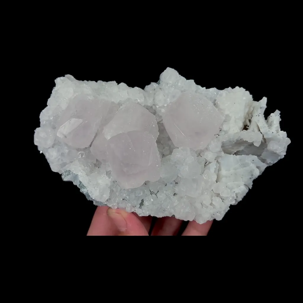 Natural Pink Calcite, Mineral Specimen:Fujian,China (155*90*50MM) image