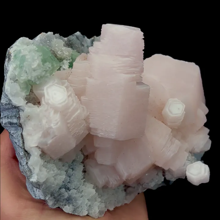 Natural Pink Calcite, Mineral Specimen:Fujian,China (160*115*75MM) - image 2