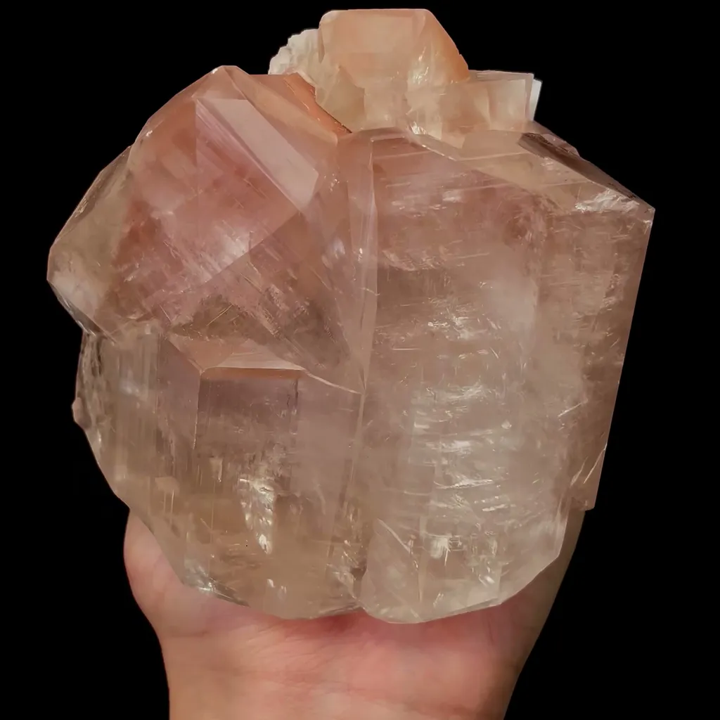Natural Pink Calcite Mineral Specimen,High Quality Specimen,DAYE,HUBEI,CHINA(106*82*100mm) image