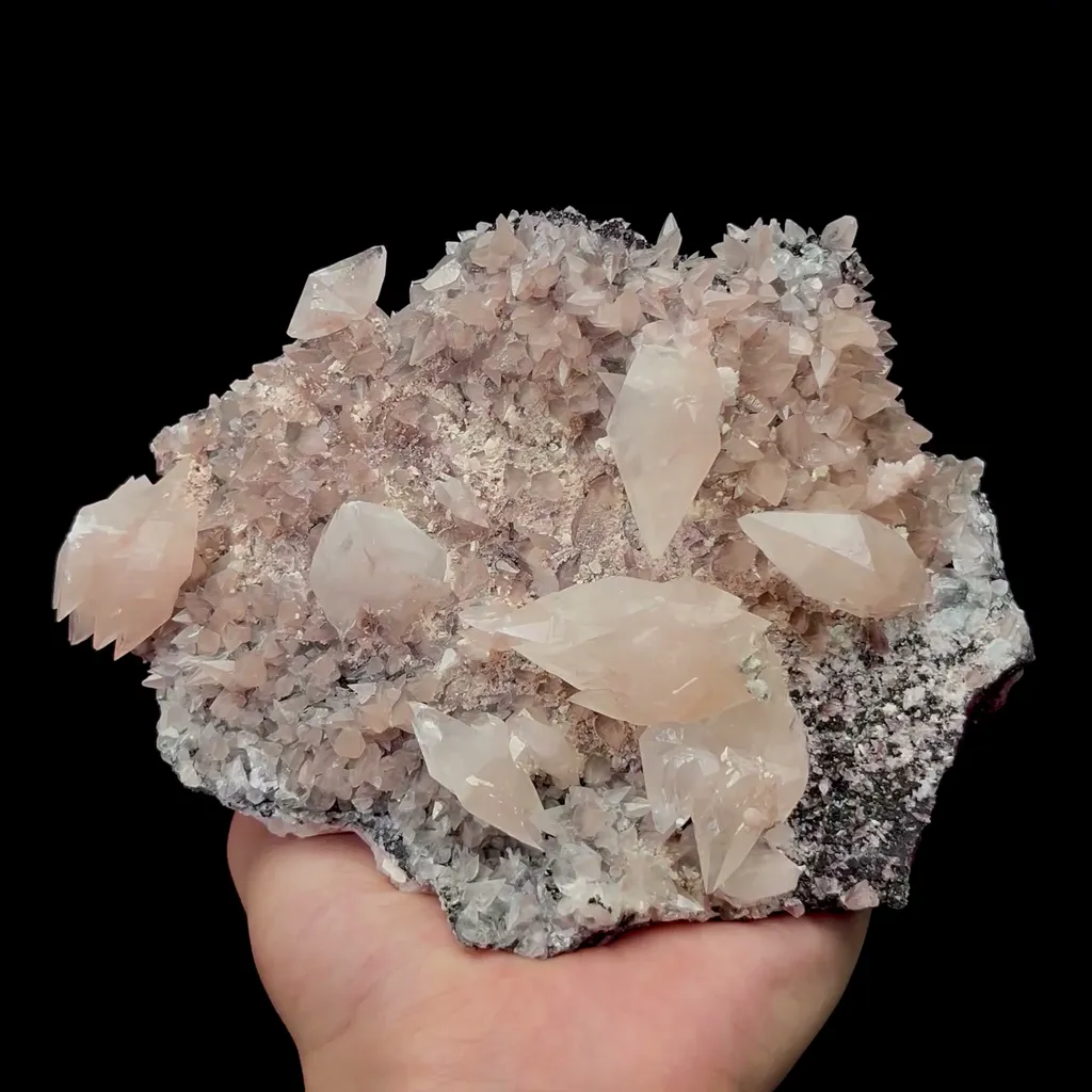 Natural Pink Calcite Mineral Specimen,High Quality Specimen,DAYE,HUBEI,CHINA(160*100*70mm) image