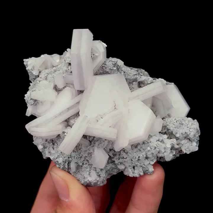 Natural Pink Calcite Mineral Specimen,Jelly Cookie Calcite:FUJIAN (85*50*60mm) image