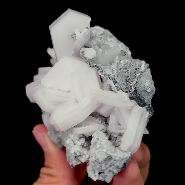 Natural Pink Calcite Mineral Specimen,Jelly Cookie Calcite:FUJIAN (85*50*60mm) - image 4