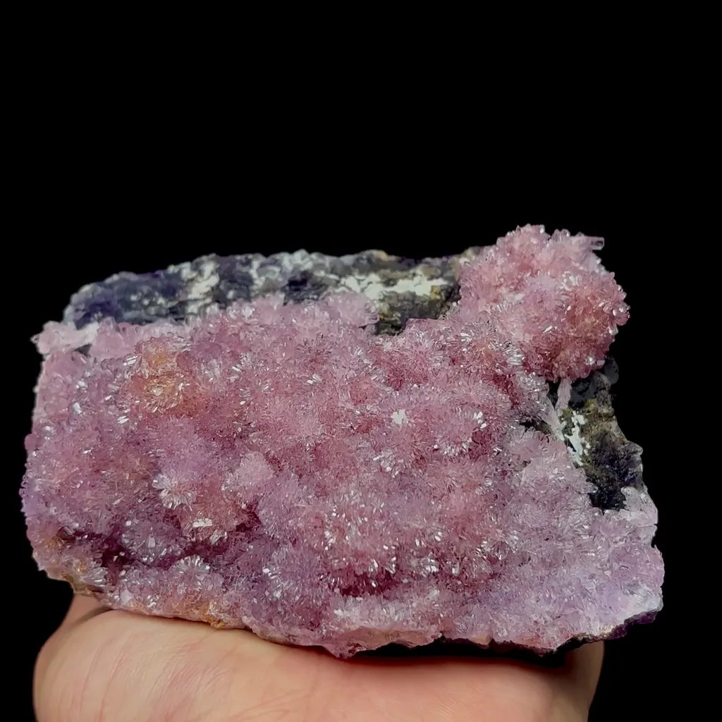 Natural Pink Creedite Mineral Specimen,High Quality Specimen,GUIZHOU,CHINA(105*86*50mm) - image 3