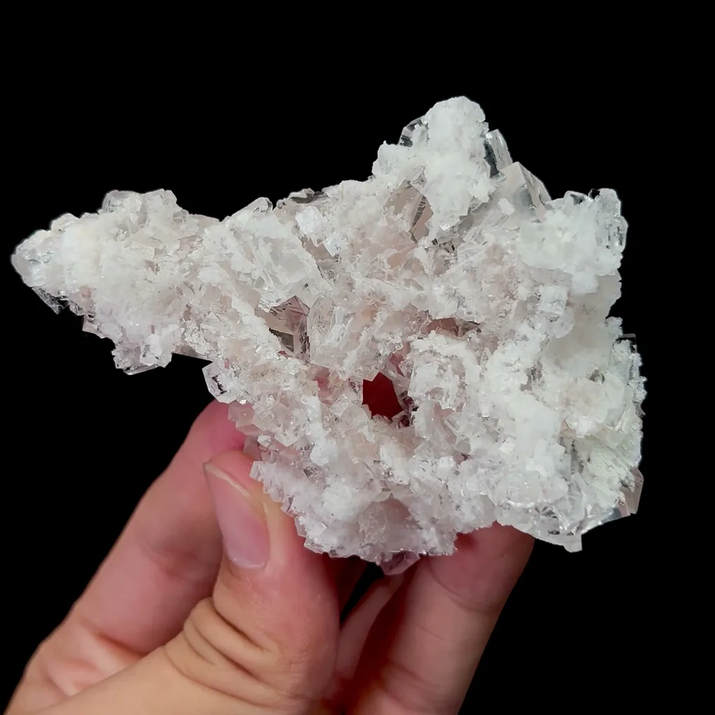 Natural Pink Cubic Fluorite Mineral Specimen,High Quality Specimen,XIANGHUALING,HUNAN,CHINA(66*23*88mm) - image 4