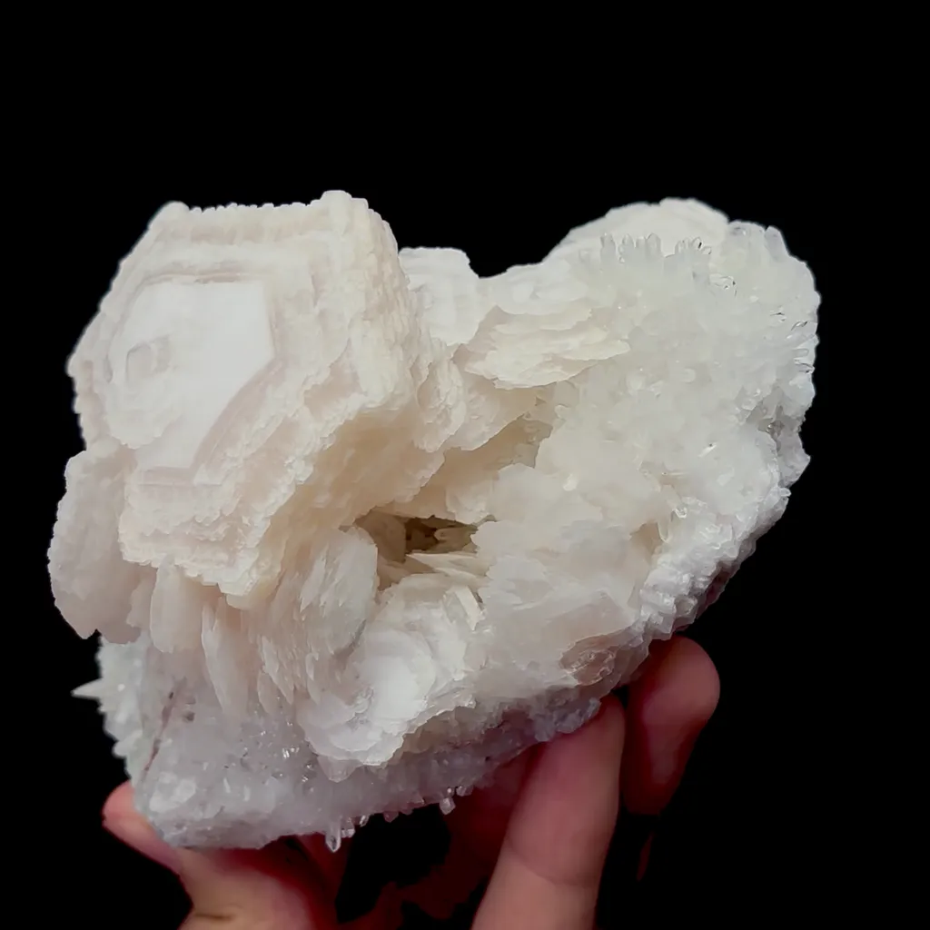 Natural Pink Flaky Calcite Mineral Specimen,High Quality Specimen,FUJIAN,CHINA(120*90*75mm) - image 4