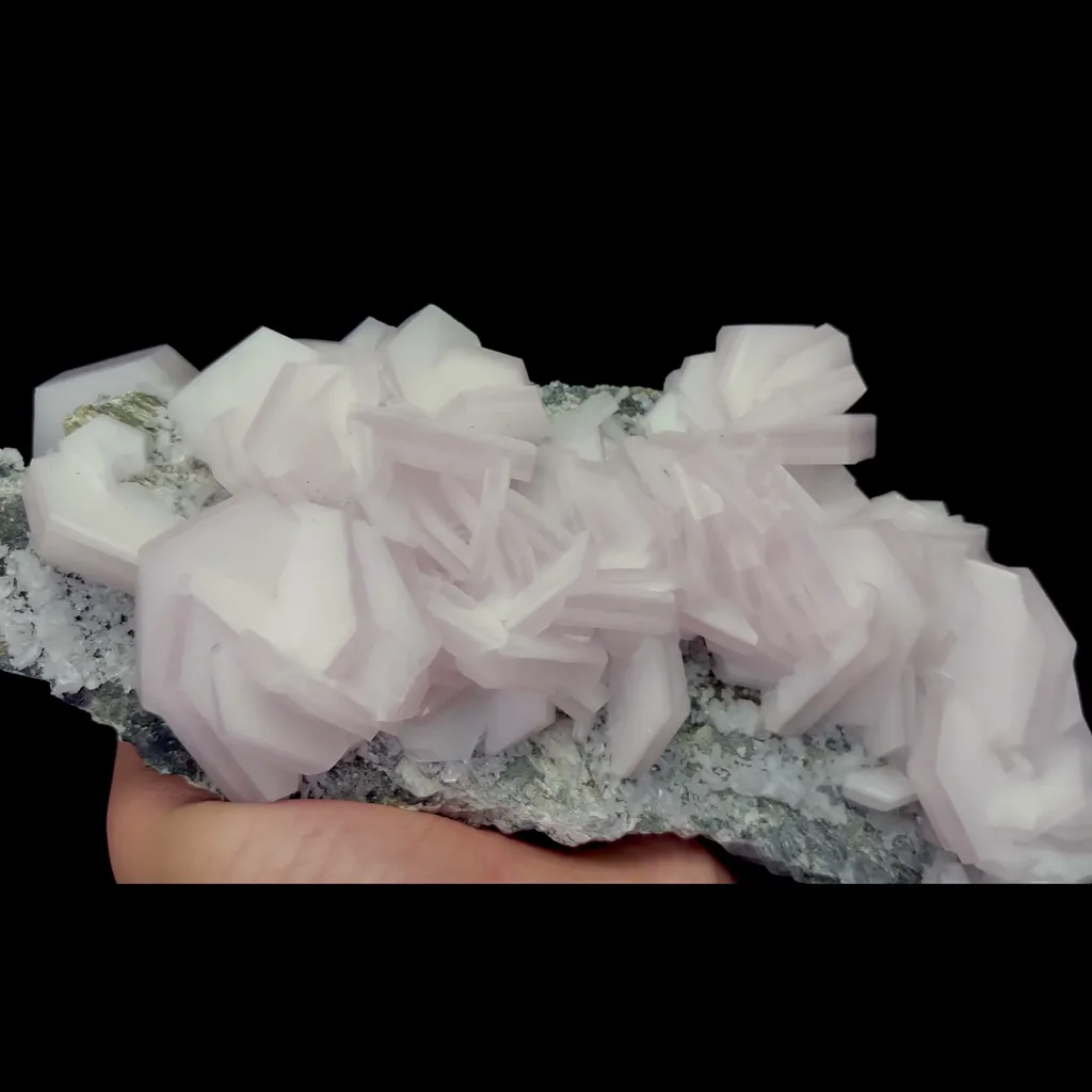Natural Pink Flaky Calcite Mineral Specimen,High Quality Specimen,FUJIAN,CHINA(230*80*65mm) - image 2
