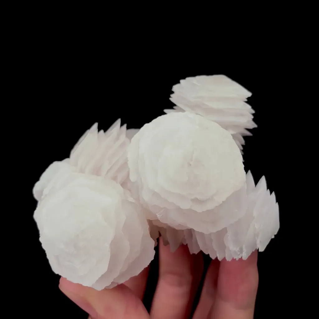 Natural Pink Flaky Calcite Mineral Specimen,High Quality Specimen,FUJIAN,CHINA(93*72*47mm) image