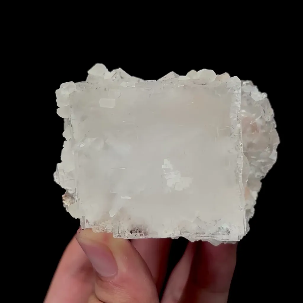 Natural Pink Fluorite Mineral Specimen,High Quality Specimen,XIANGHUALING,HUNAN,CHINA(70*70*50mm) image