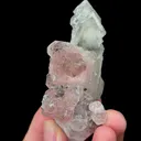 Natural Pink Octahedral Fluorite and Crystal Mineral Specimen,High Quality Specimen,HUANGGANG LIANG,INNER MONGOLIA,CHINA(38*31*80mm) - image 2