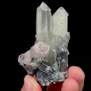 Natural Pink Octahedron Fluorite and Crystal,Cluster Mineral Specimen:NEIMENG,China (40*60*30mm) - image 2