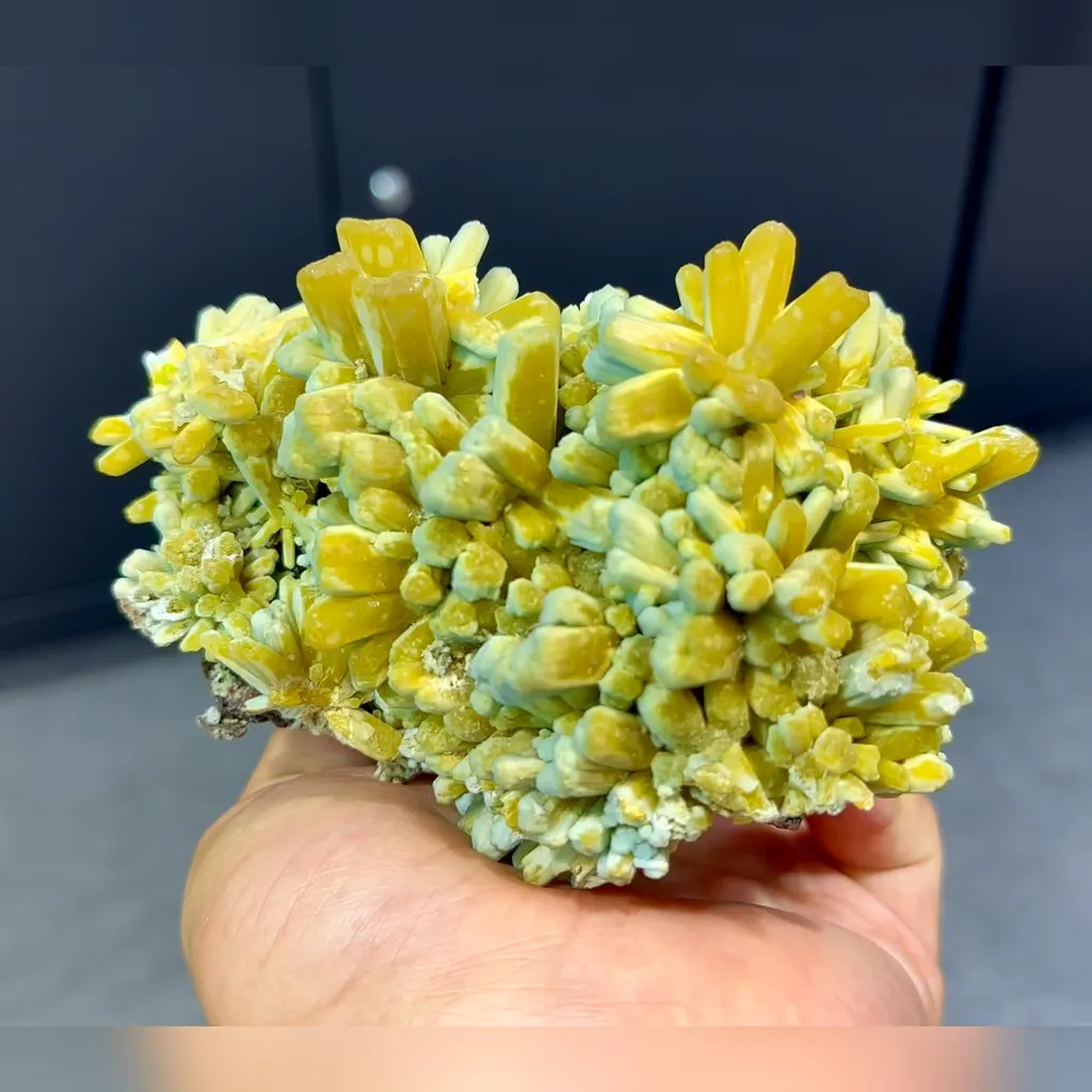 Natural Plumbogummite comes from Guangxi,China 120*80*60MM image
