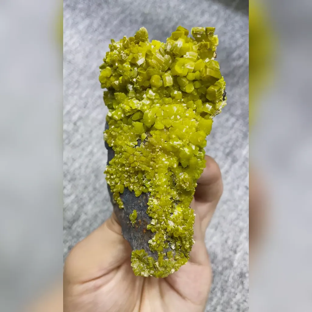 Natural Plumbogummite comes from Guangxi,China 60*100*25MM - image 2