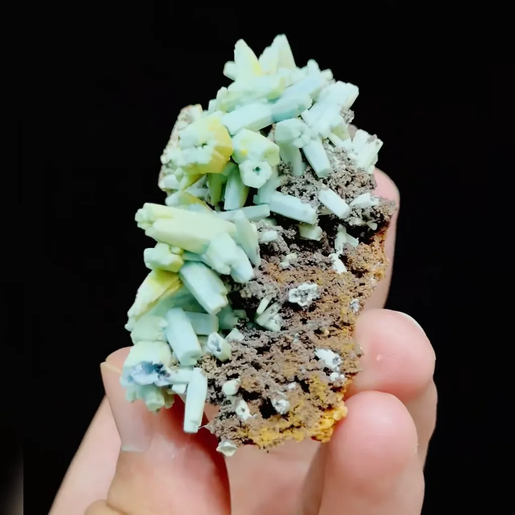 Natural Plumbogummite comes from Guangxi,China 60*55*35MM - image 3