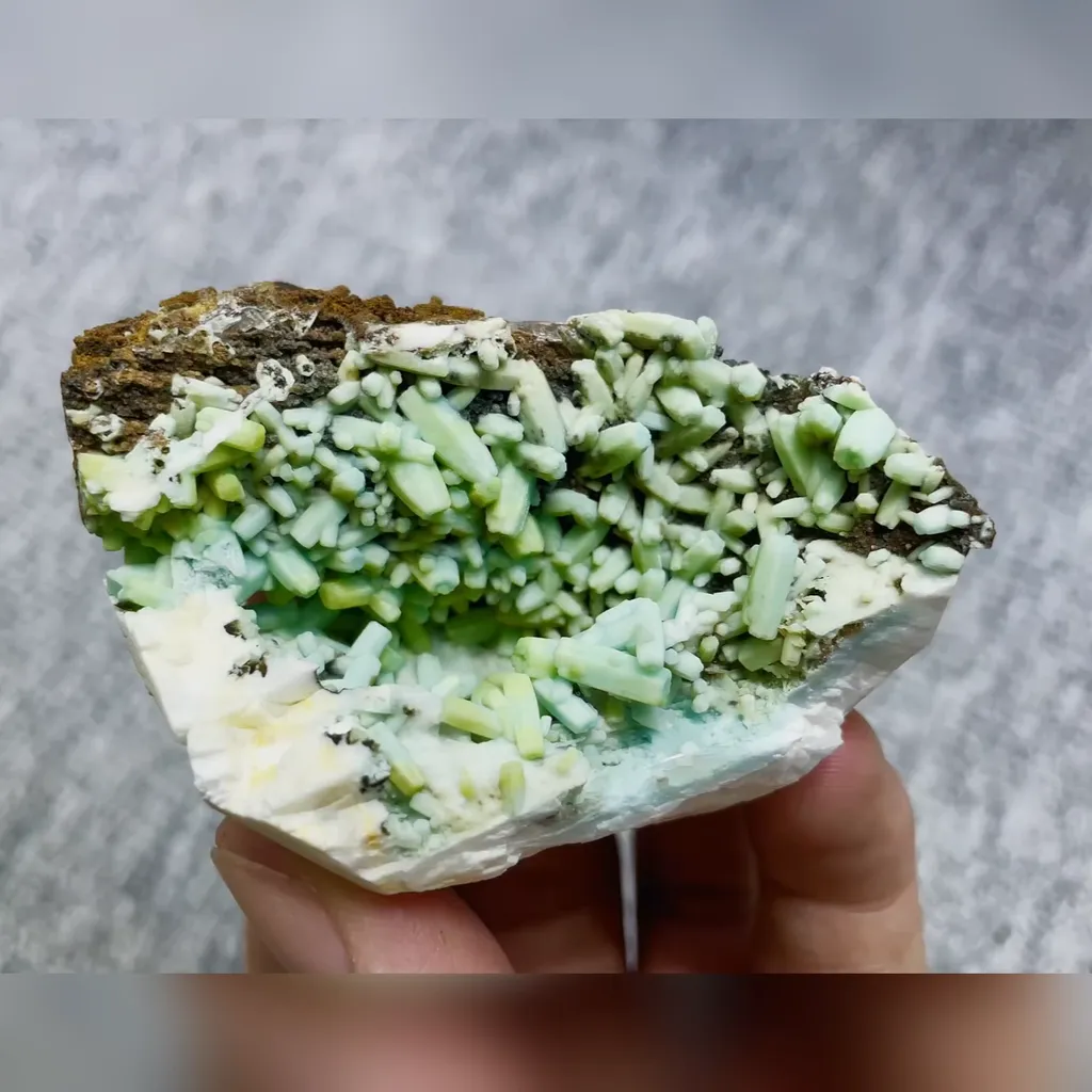 Natural Plumbogummite comes from Guangxi,China 65*40*40MM image