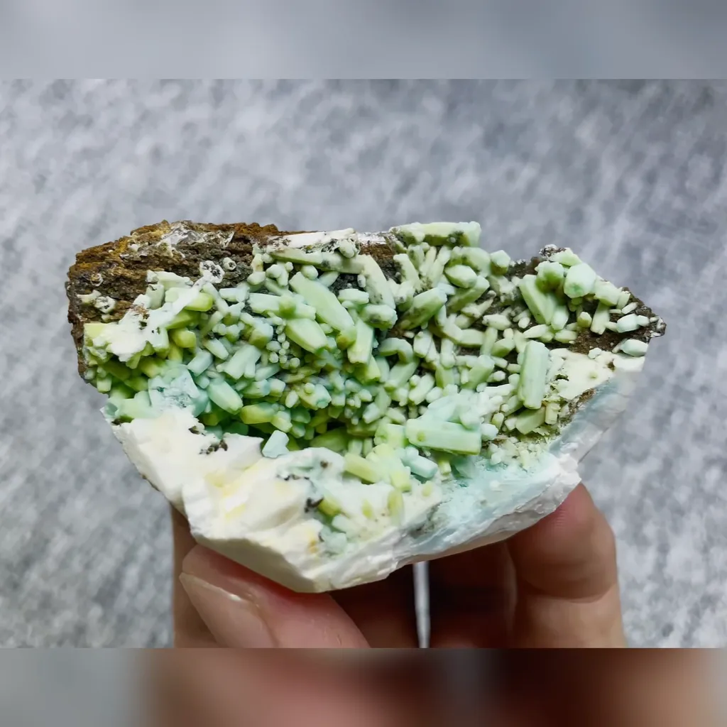 Natural Plumbogummite comes from Guangxi,China 65*40*40MM - image 2