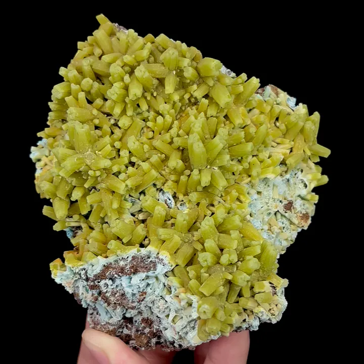 Natural Plumbogummite, Mineral Specimen:Guangxi,China (100*115*55MM) image