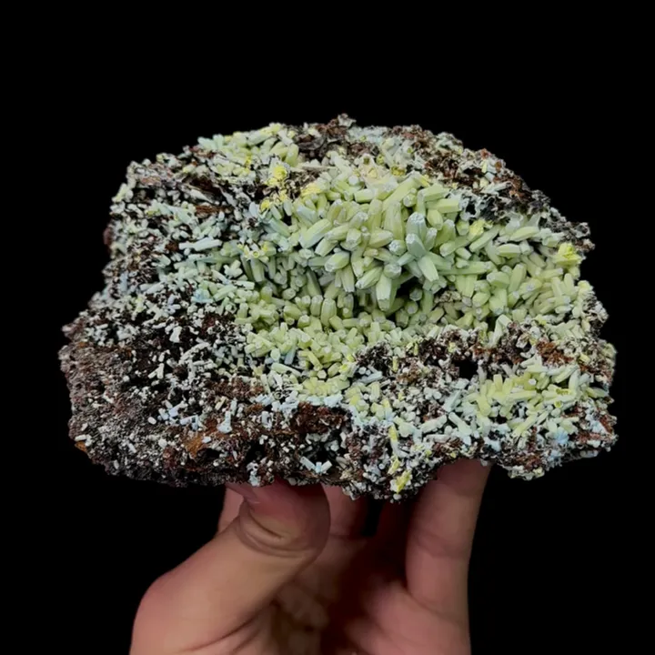Natural Plumbogummite, Mineral Specimen:Guangxi,China (125*105*50MM) image