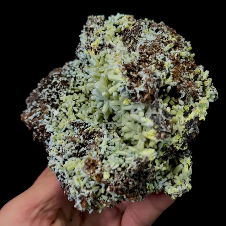 Natural Plumbogummite, Mineral Specimen:Guangxi,China (125*105*50MM) - image 5